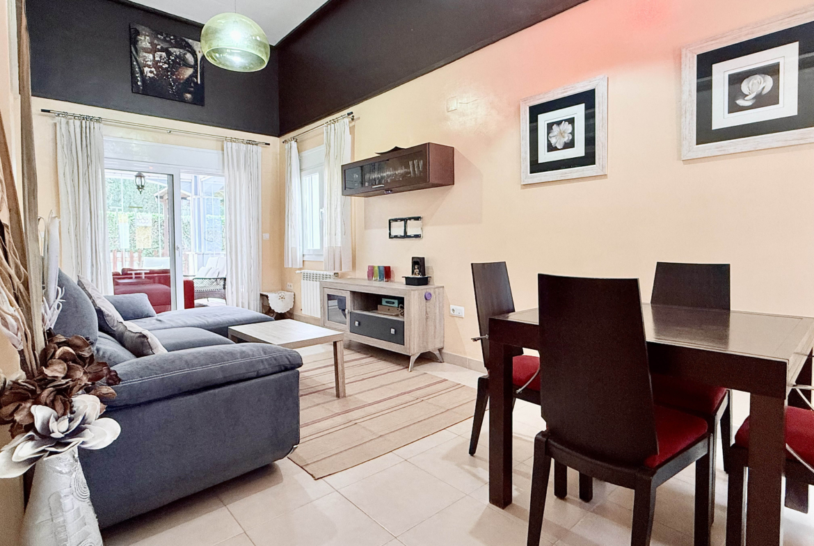 Bright living room in Ciervo villa at Mar Menor Golf Resort Levante Properties