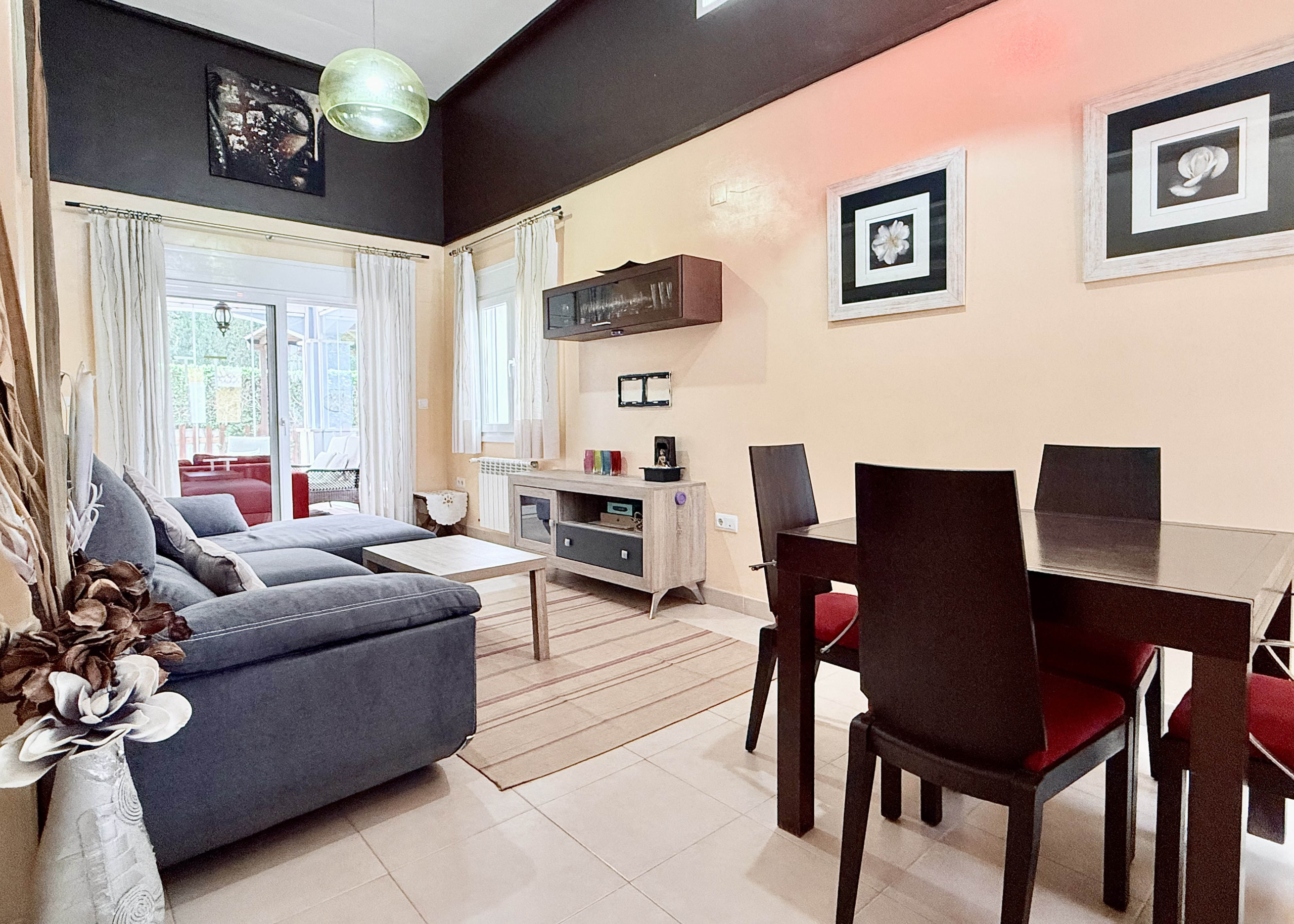 Bright living room in Ciervo villa at Mar Menor Golf Resort Levante Properties