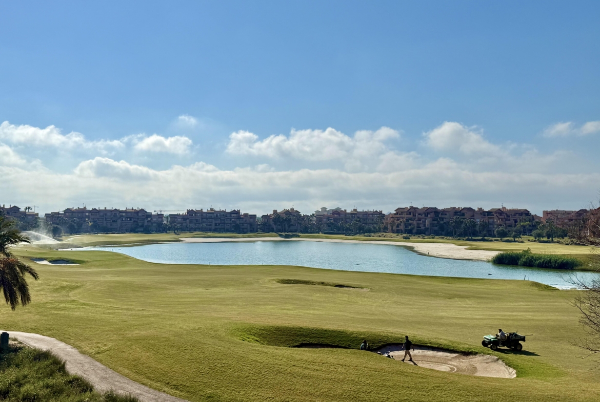 Golf course and lake views at Mar Menor Golf Resort Levante Properties