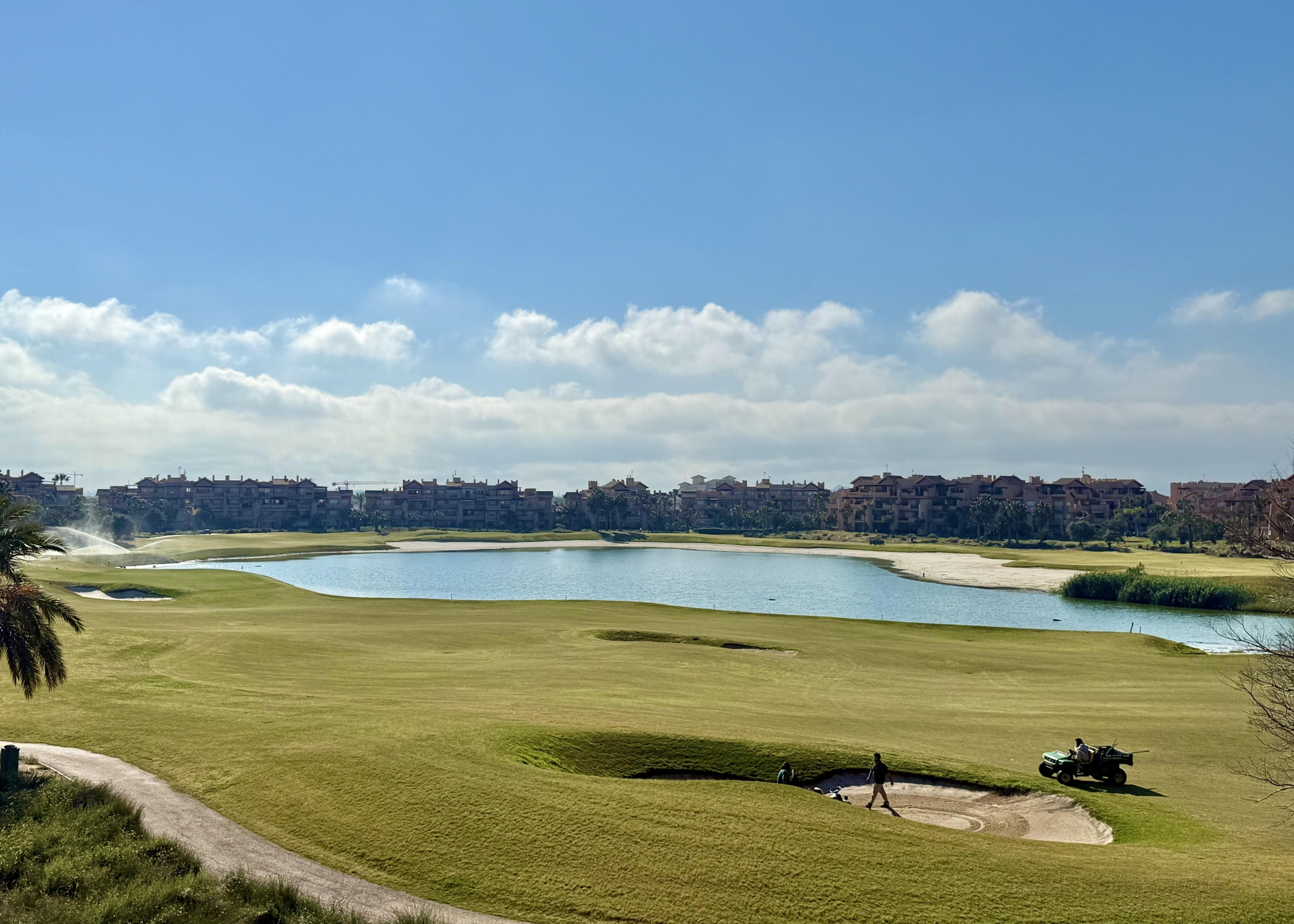 Golf course and lake views at Mar Menor Golf Resort Levante Properties