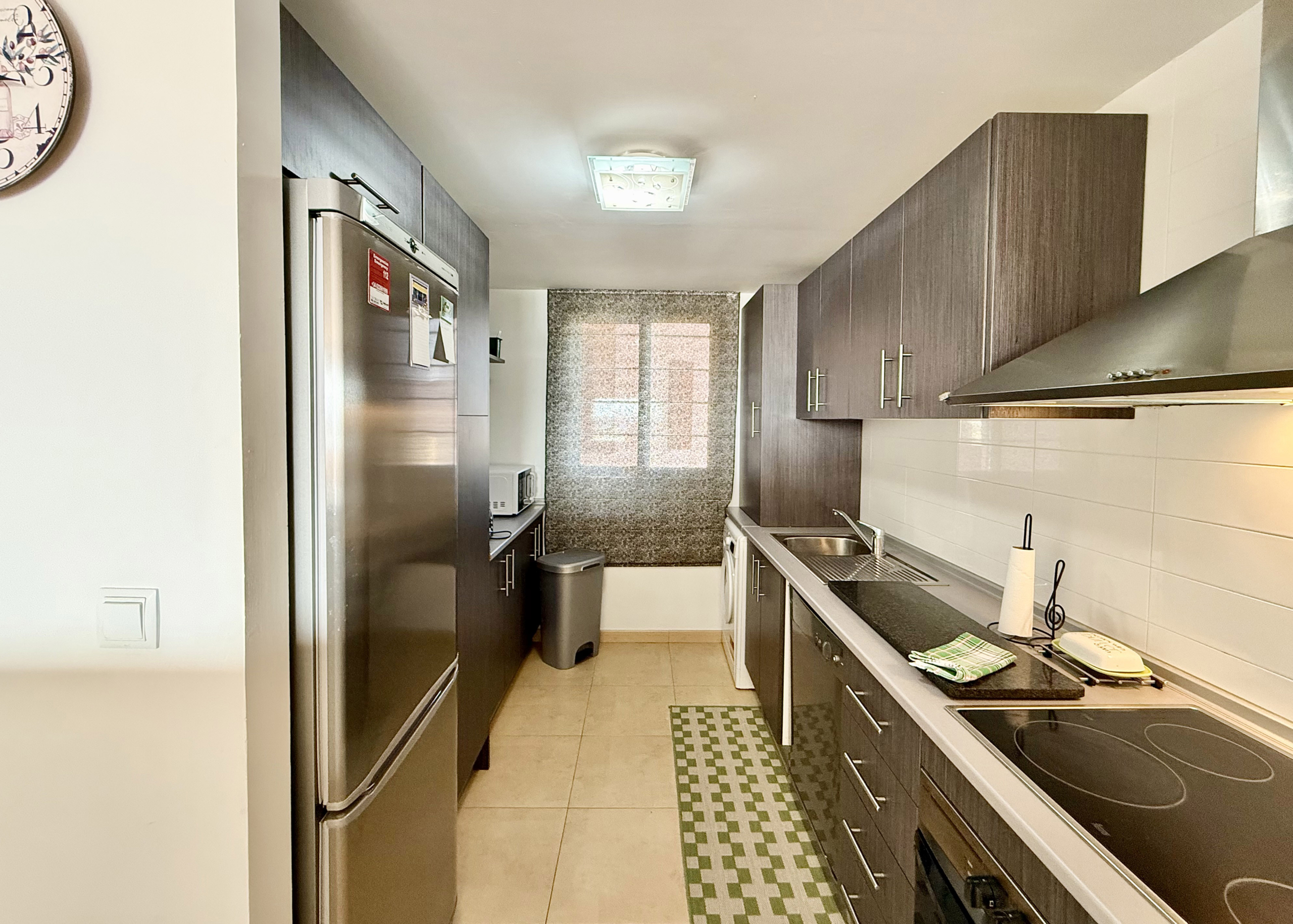 Modern kitchen in Mar Menor Golf Resort apartment by Levante Properties