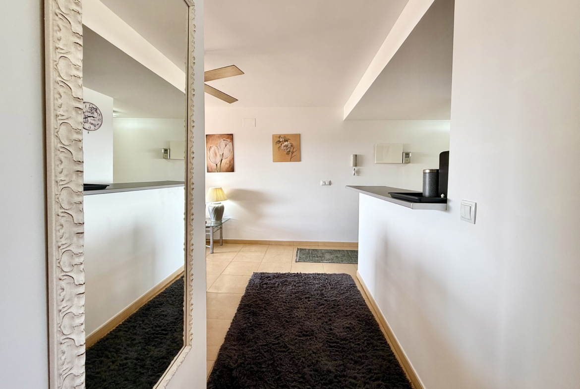 Bright living room at Mar Menor Golf Resort apartment by Levante Properties