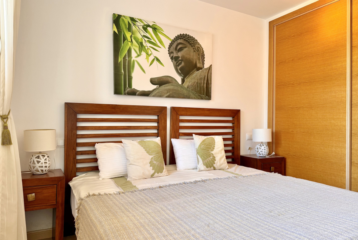 Second bedroom at Mar Menor Golf Resort apartment Levante Properties