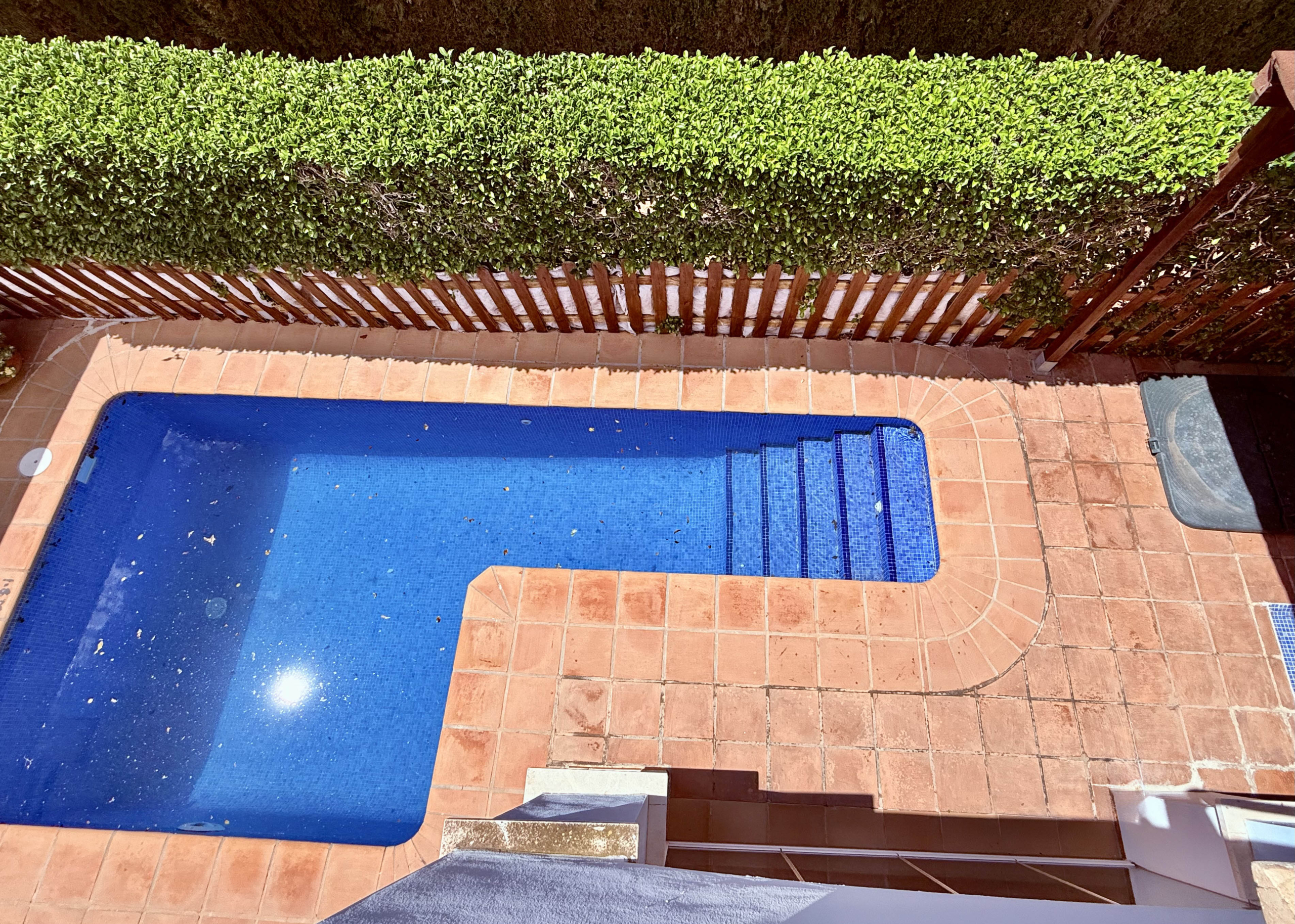 Private pool and west facing garden Ciervo villa Mar Menor Golf Resort Levante Properties
