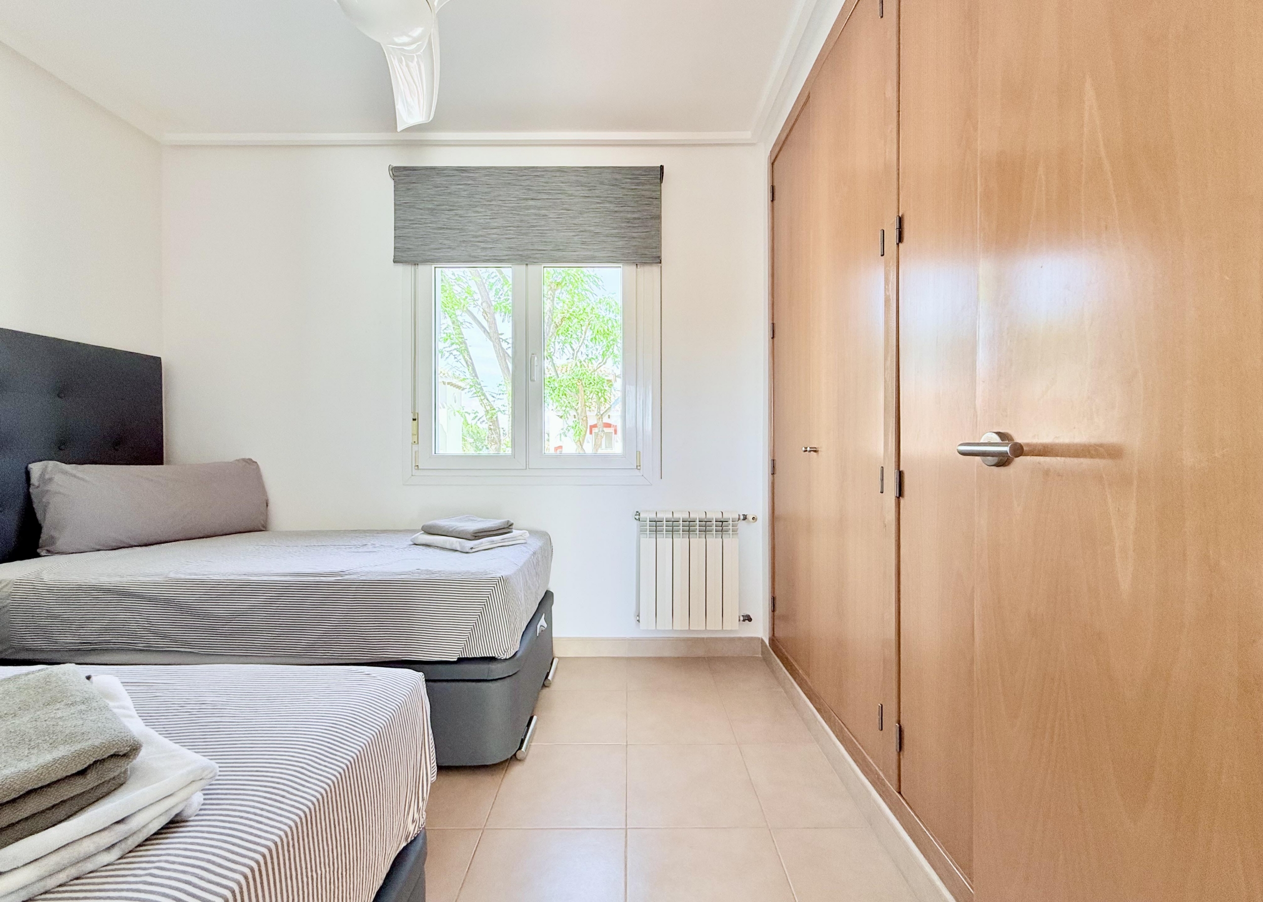 Guest bedroom in Isla Grosa villa on Mar Menor Golf Resort