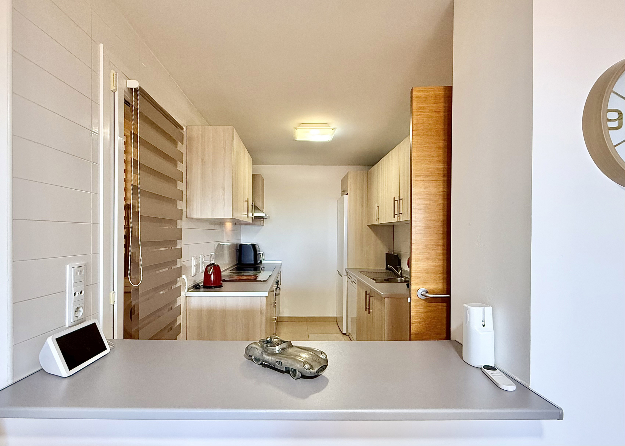 Modern kitchen in Boulevard apartment for sale on Mar Menor Golf Resort