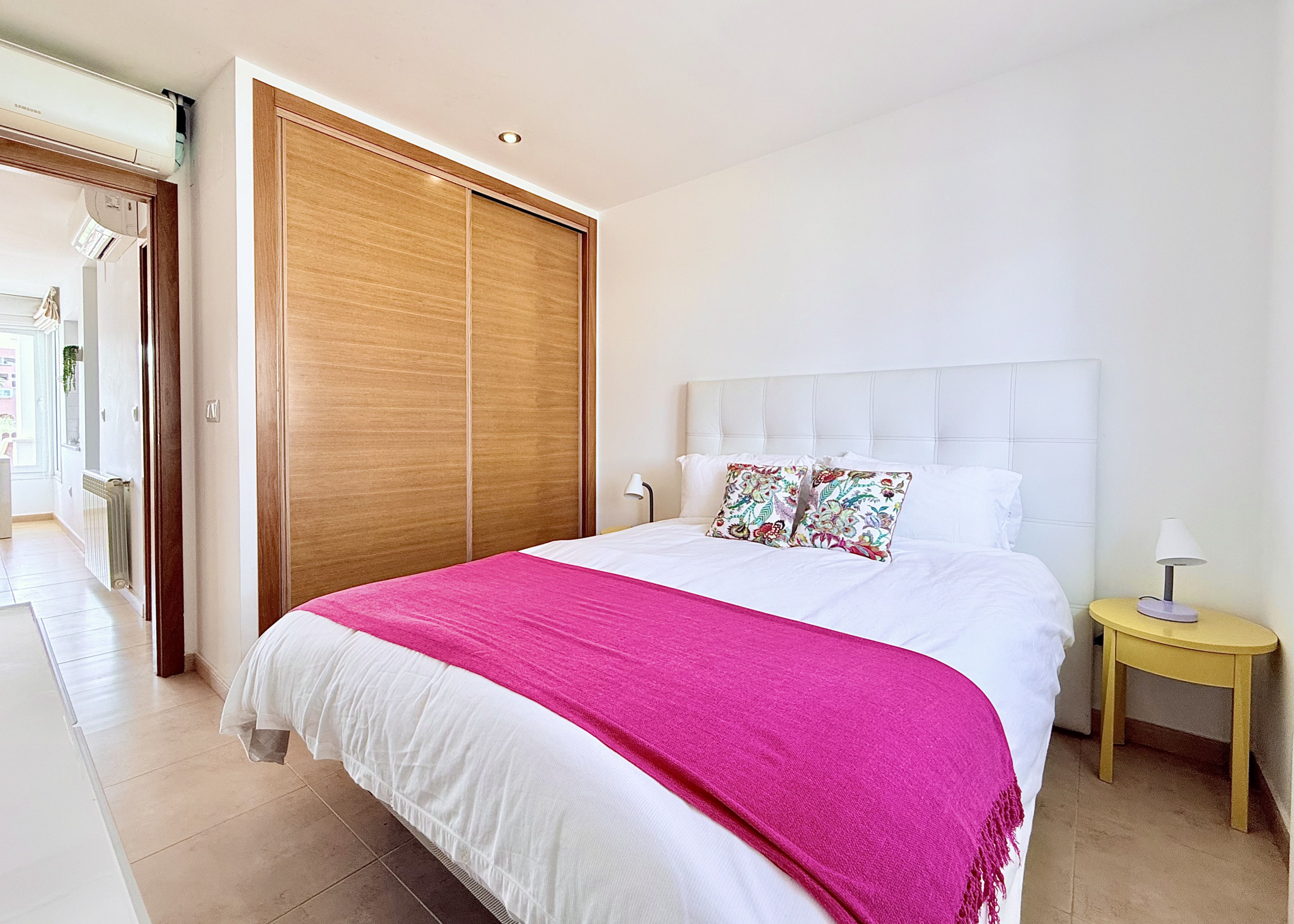 Double bedroom in Calblanque villa at Mar Menor Golf Resort