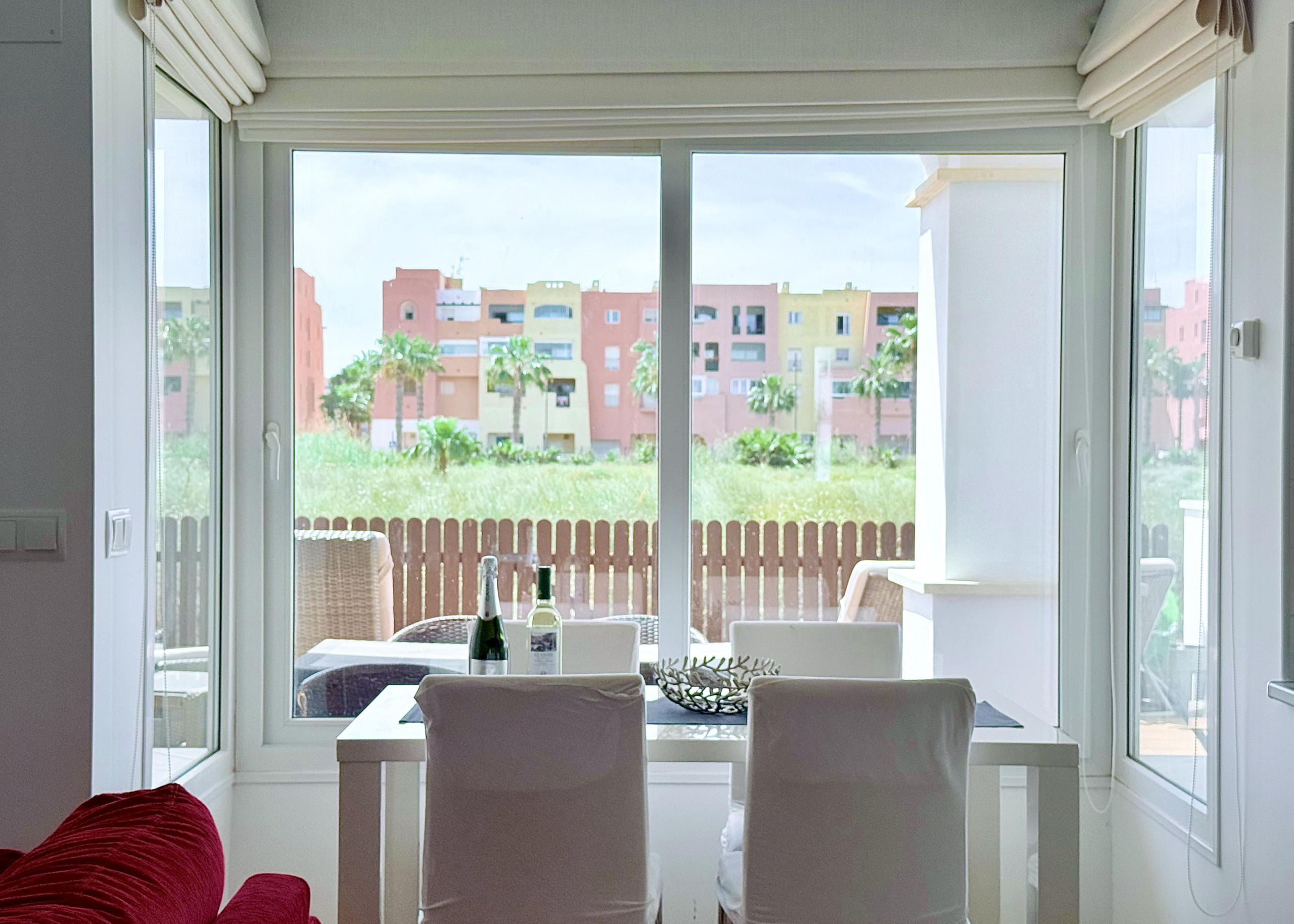 Bright living room inside villa for sale in Mar Menor Golf Resort