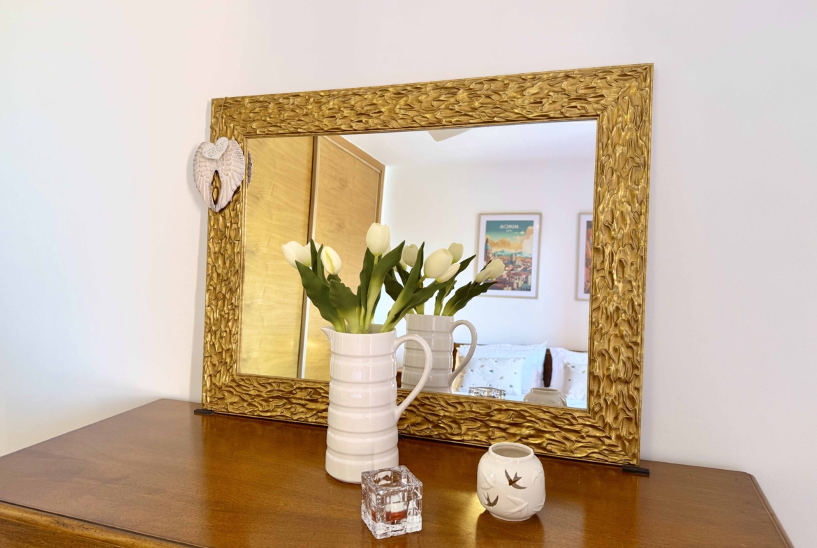 Master bedroom with terrace access in Mar Menor Golf Resort apartment