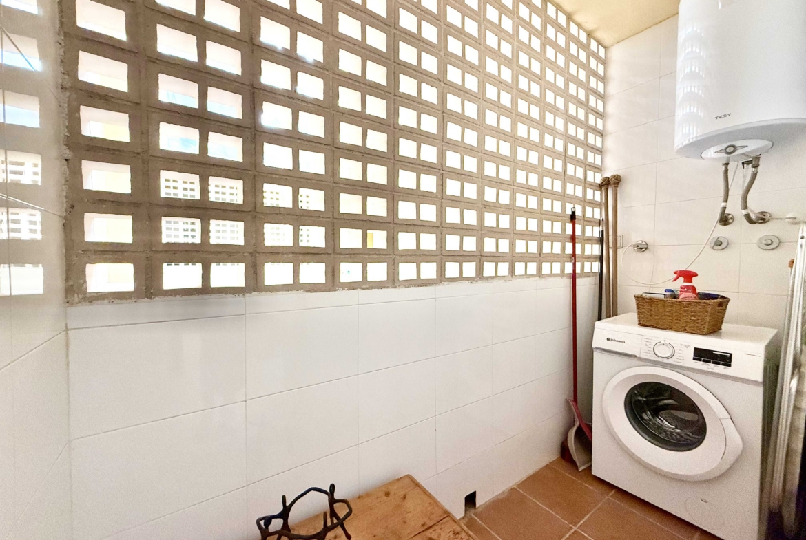 Utility room in Boulevard apartment on Mar Menor Golf Resort by Levante Properties