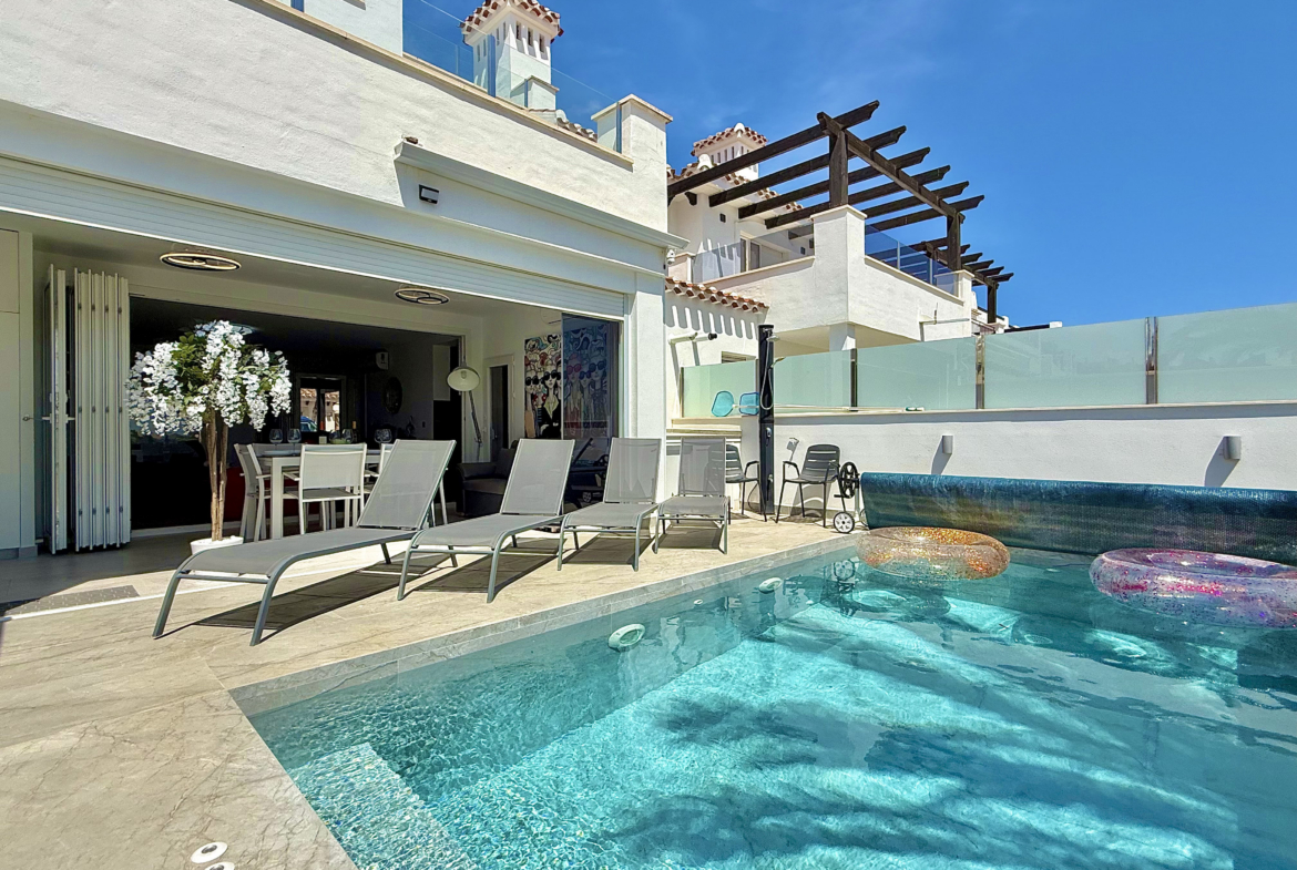 Exclusive Calblanque Villa for sale at Mar Menor Golf Resort marketed by Cristina Lopez of Levante Properties