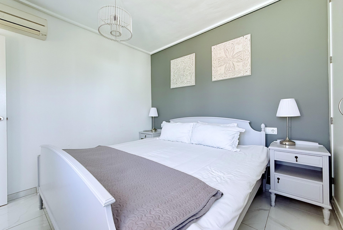 Second double bedroom in Isla Grosa Villa on Mar Menor Golf Resort by Levante Properties