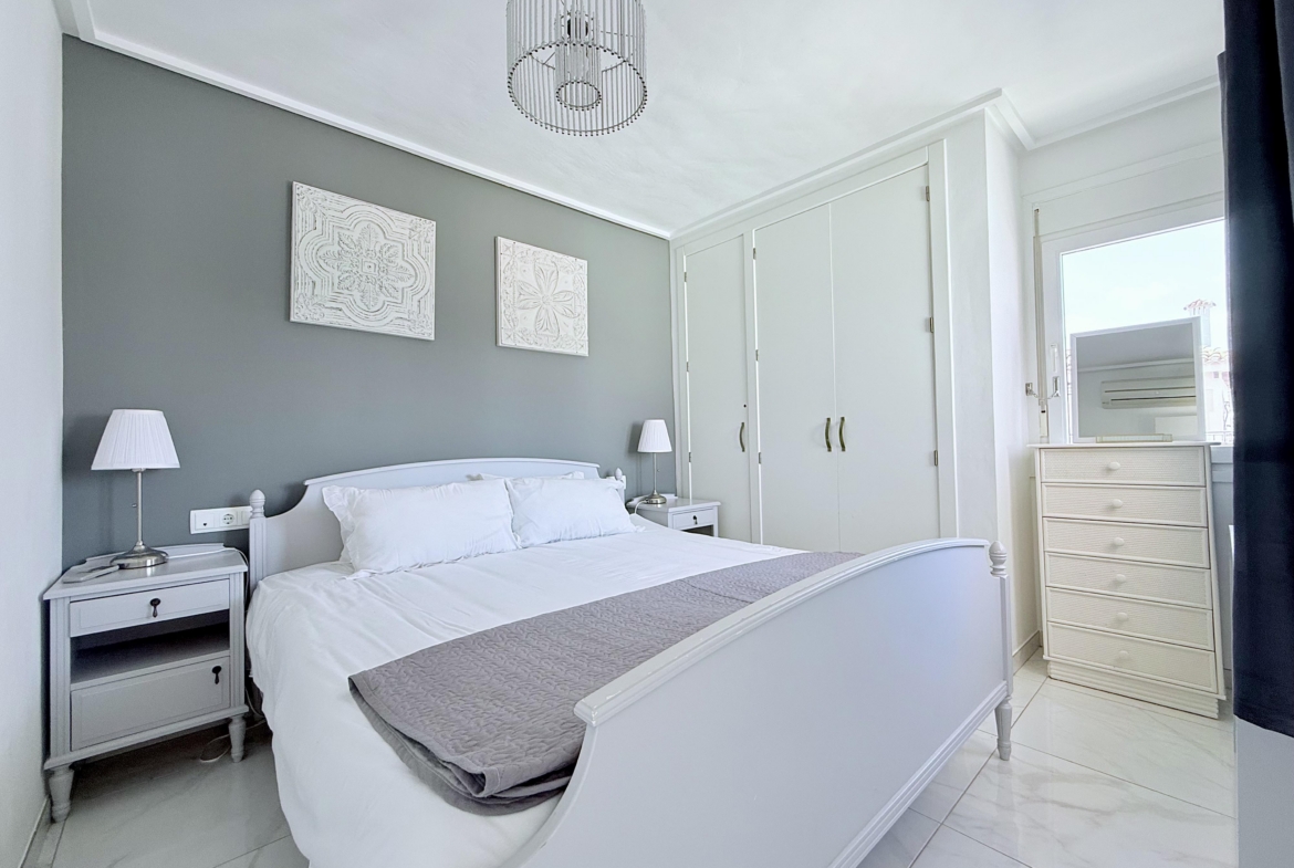 Second double bedroom in Isla Grosa Villa on Mar Menor Golf Resort by Levante Properties