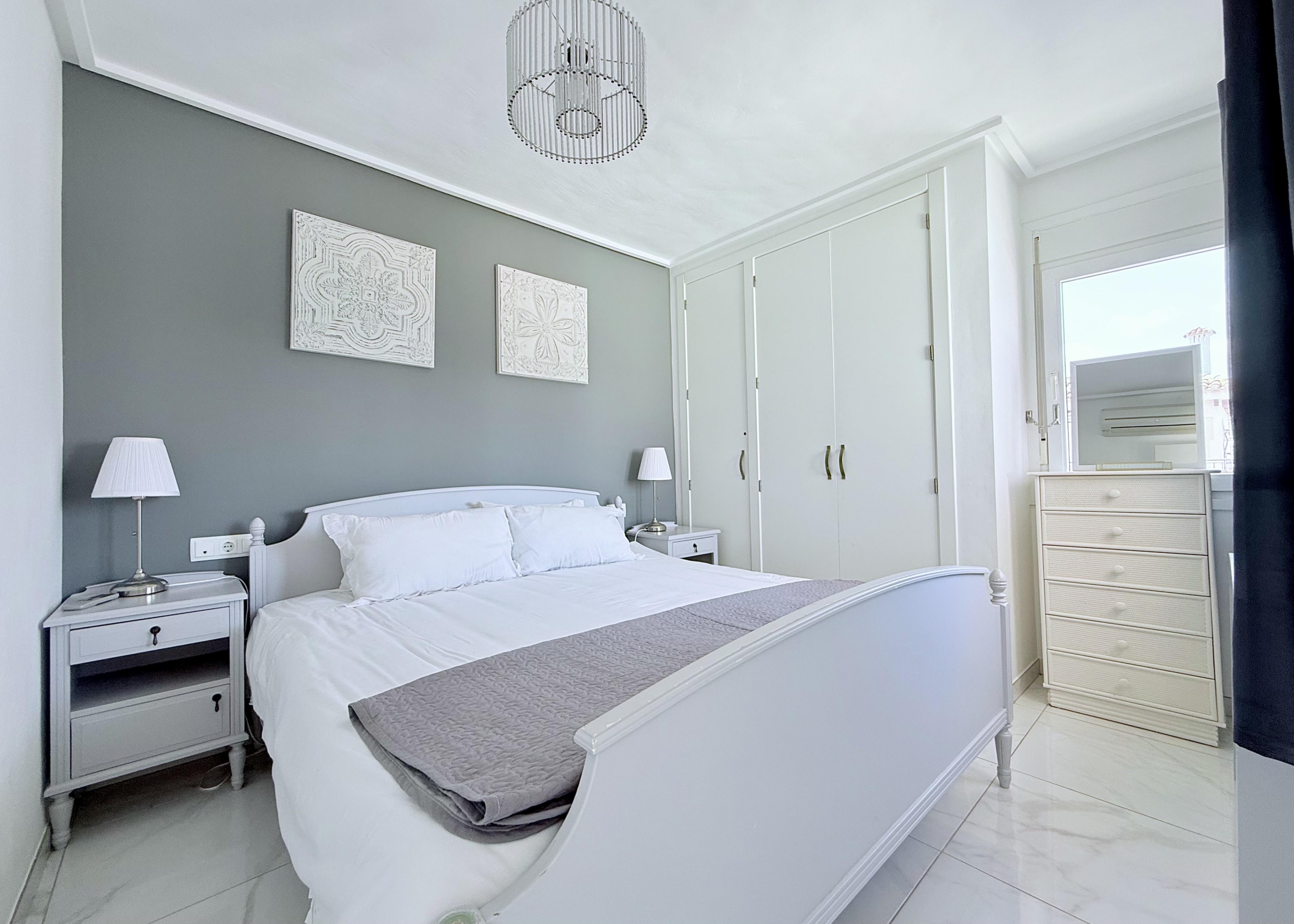 Second double bedroom in Isla Grosa Villa on Mar Menor Golf Resort by Levante Properties