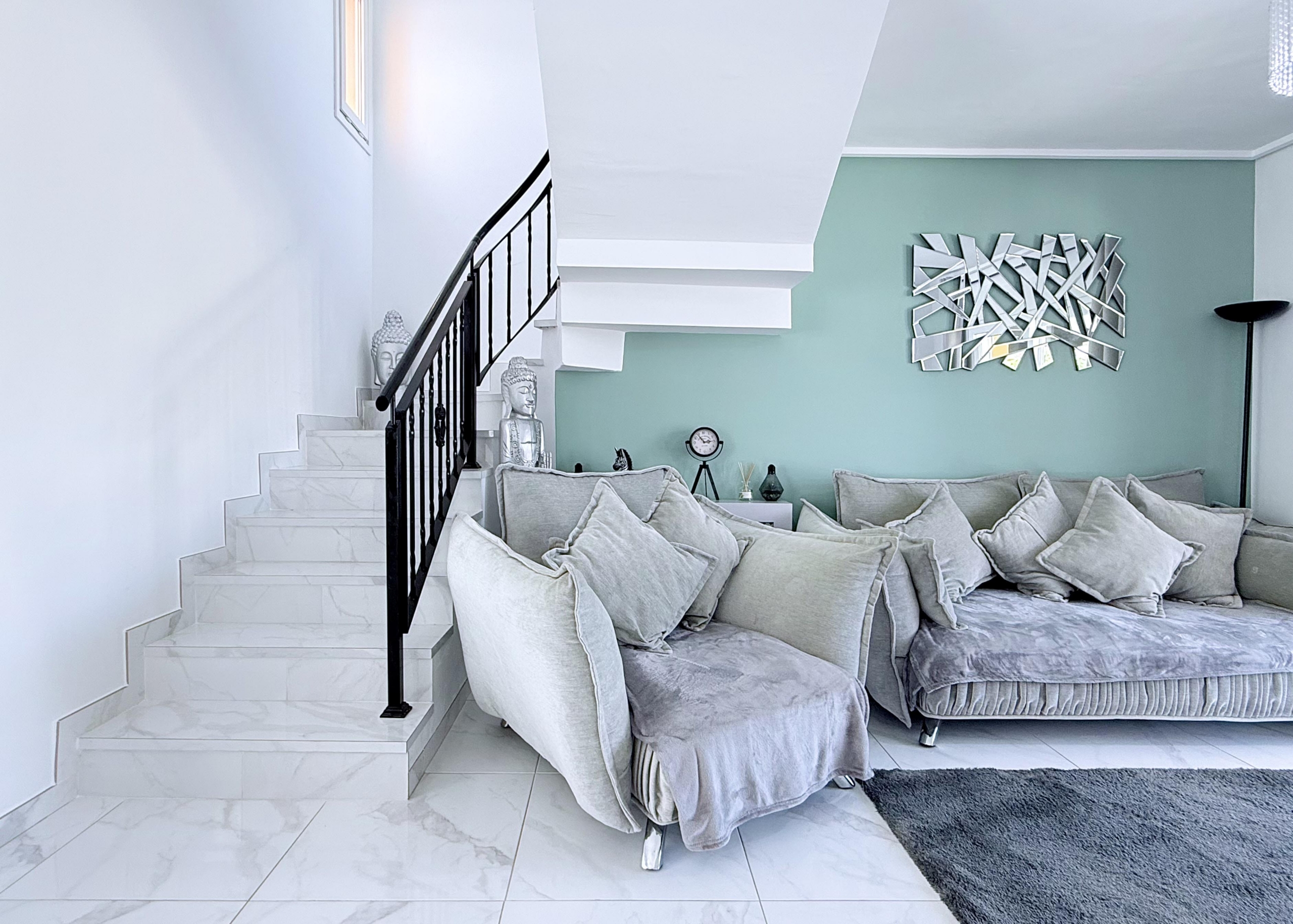 Spacious open-plan lounge in Isla Grosa Villa on Mar Menor Golf Resort by Levante Properties