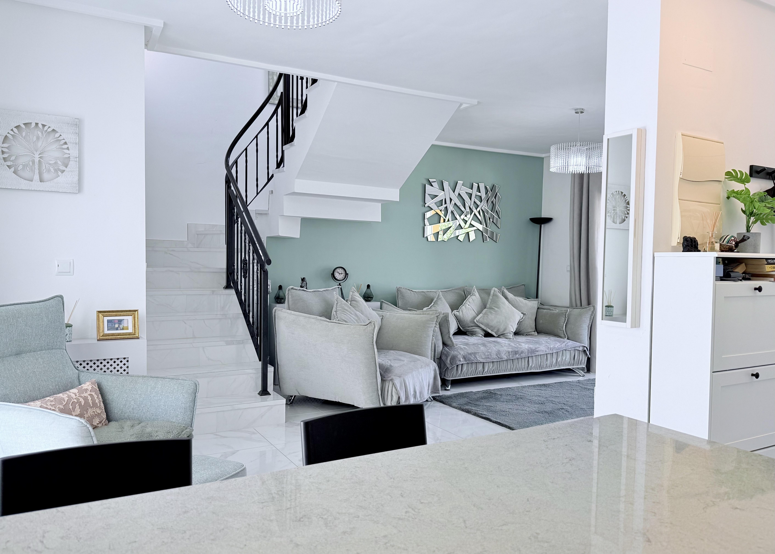 Spacious open-plan lounge in Isla Grosa Villa on Mar Menor Golf Resort by Levante Properties
