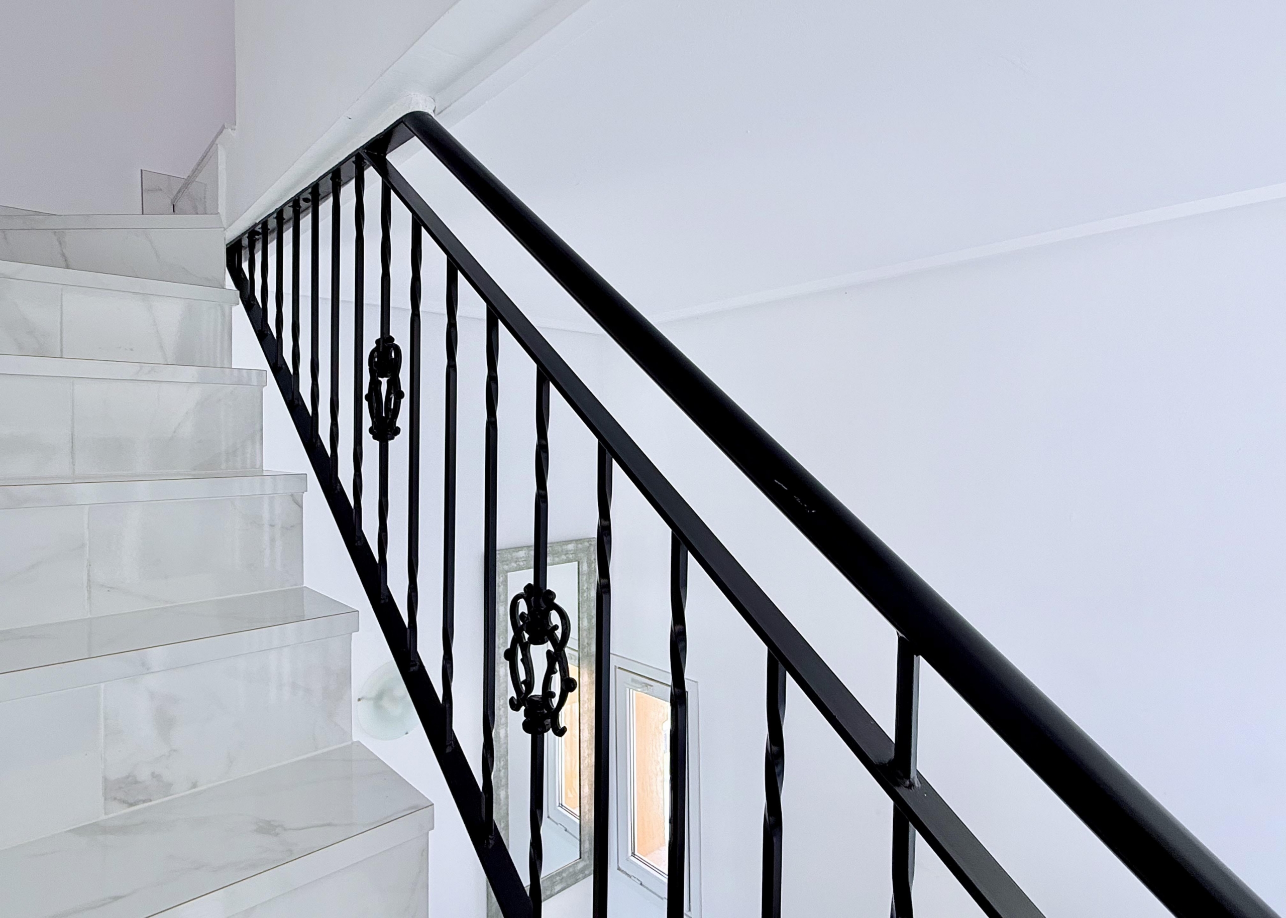 Staircase leading to converted tower room in Isla Grosa Villa on Mar Menor Golf Resort by Levante Properties