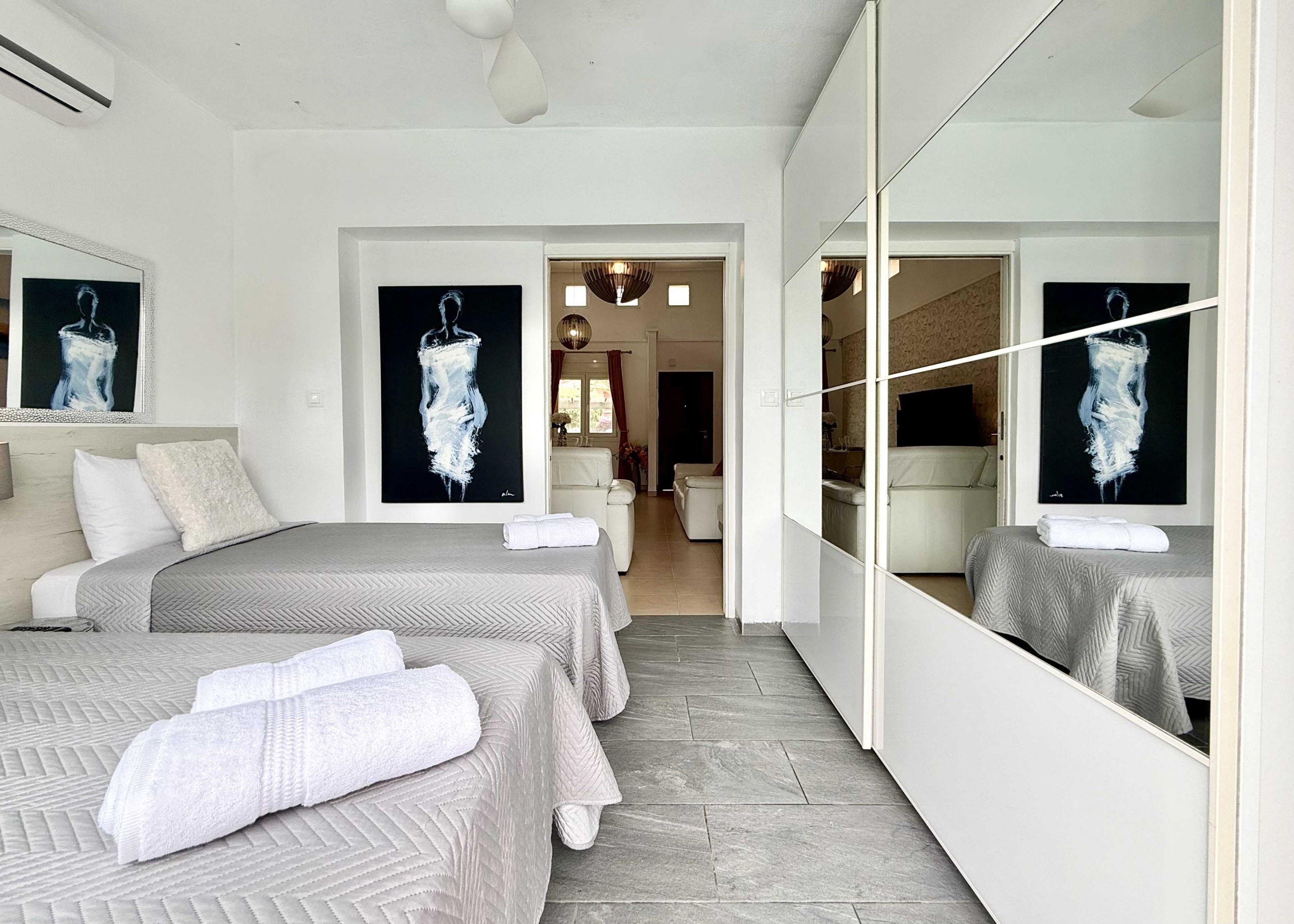 Bedroom in Rondella villa for sale on Mar Menor Golf Resort