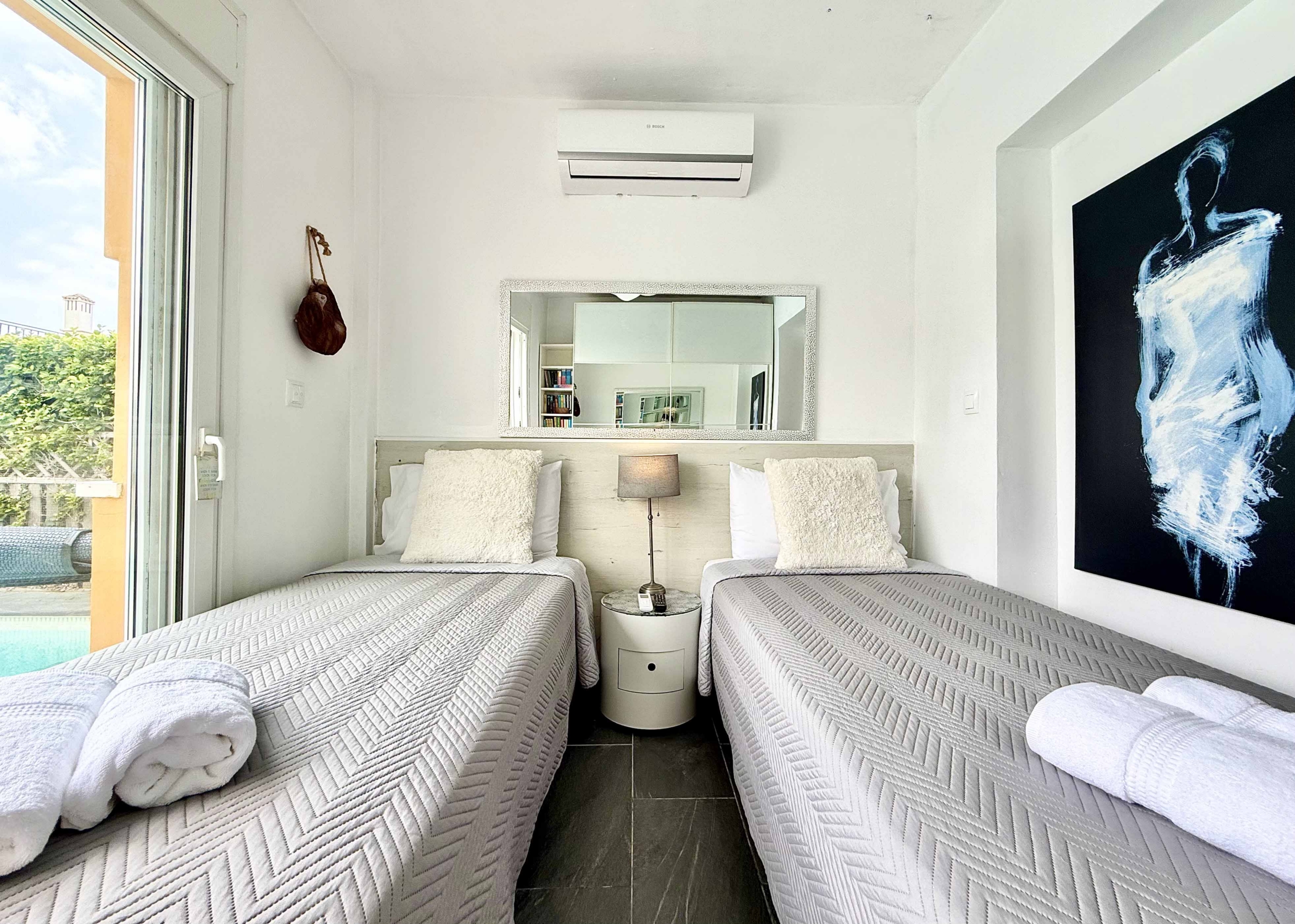 Bedroom in Rondella villa for sale on Mar Menor Golf Resort