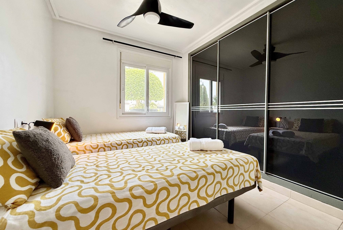 Bedroom in Rondella villa for sale on Mar Menor Golf Resort