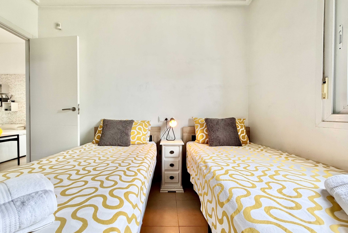 Bedroom in Rondella villa for sale on Mar Menor Golf Resort