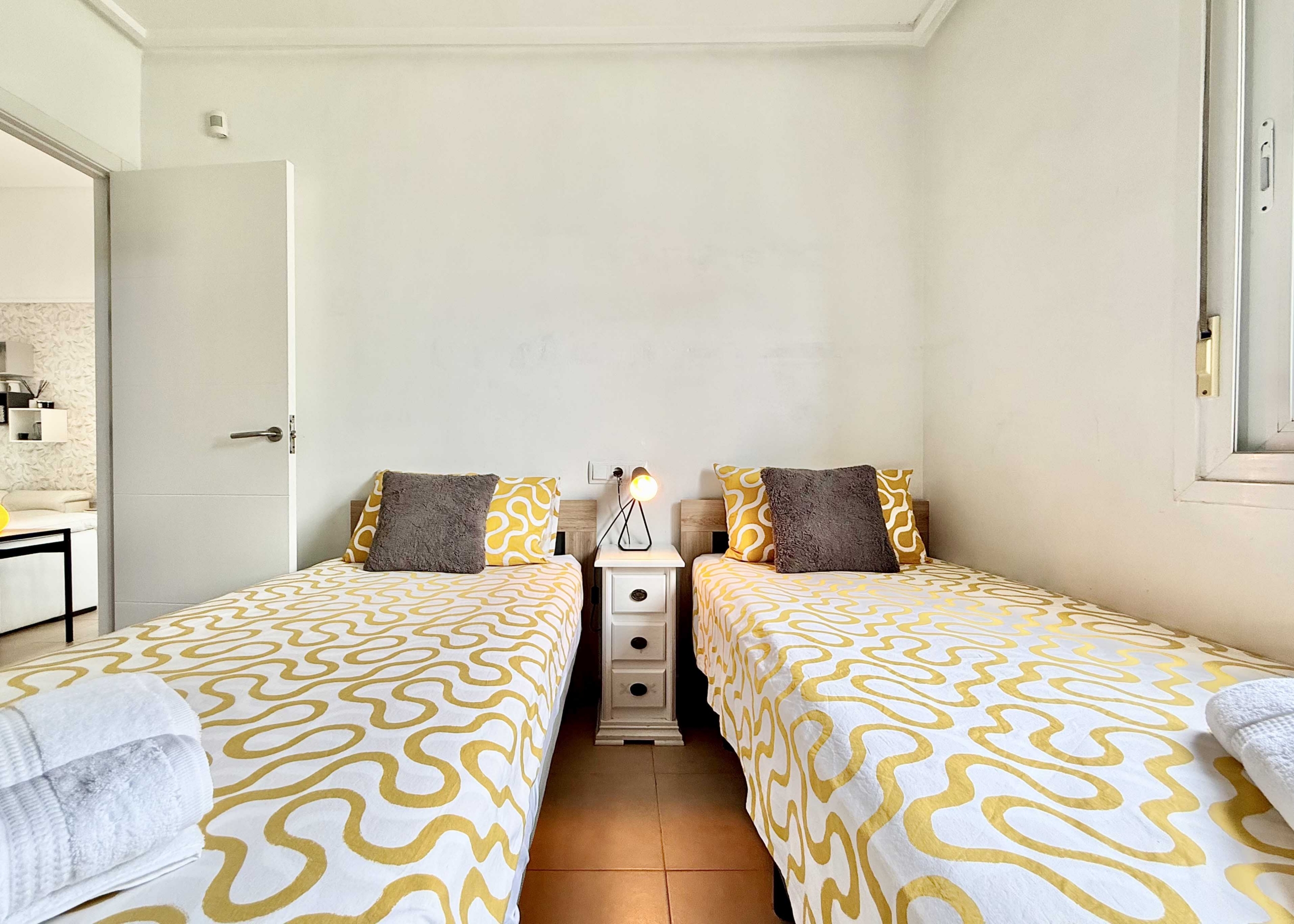 Bedroom in Rondella villa for sale on Mar Menor Golf Resort