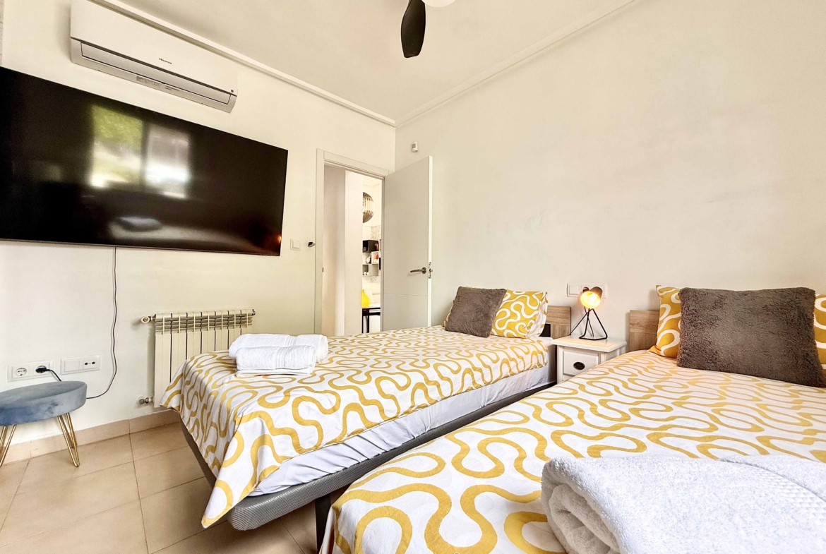 Bedroom in Rondella villa for sale on Mar Menor Golf Resort