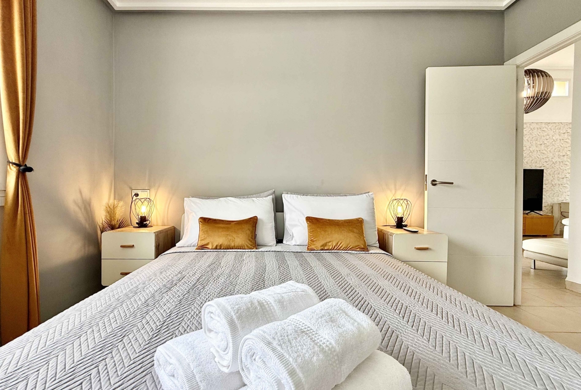 Bedroom in Rondella villa for sale on Mar Menor Golf Resort