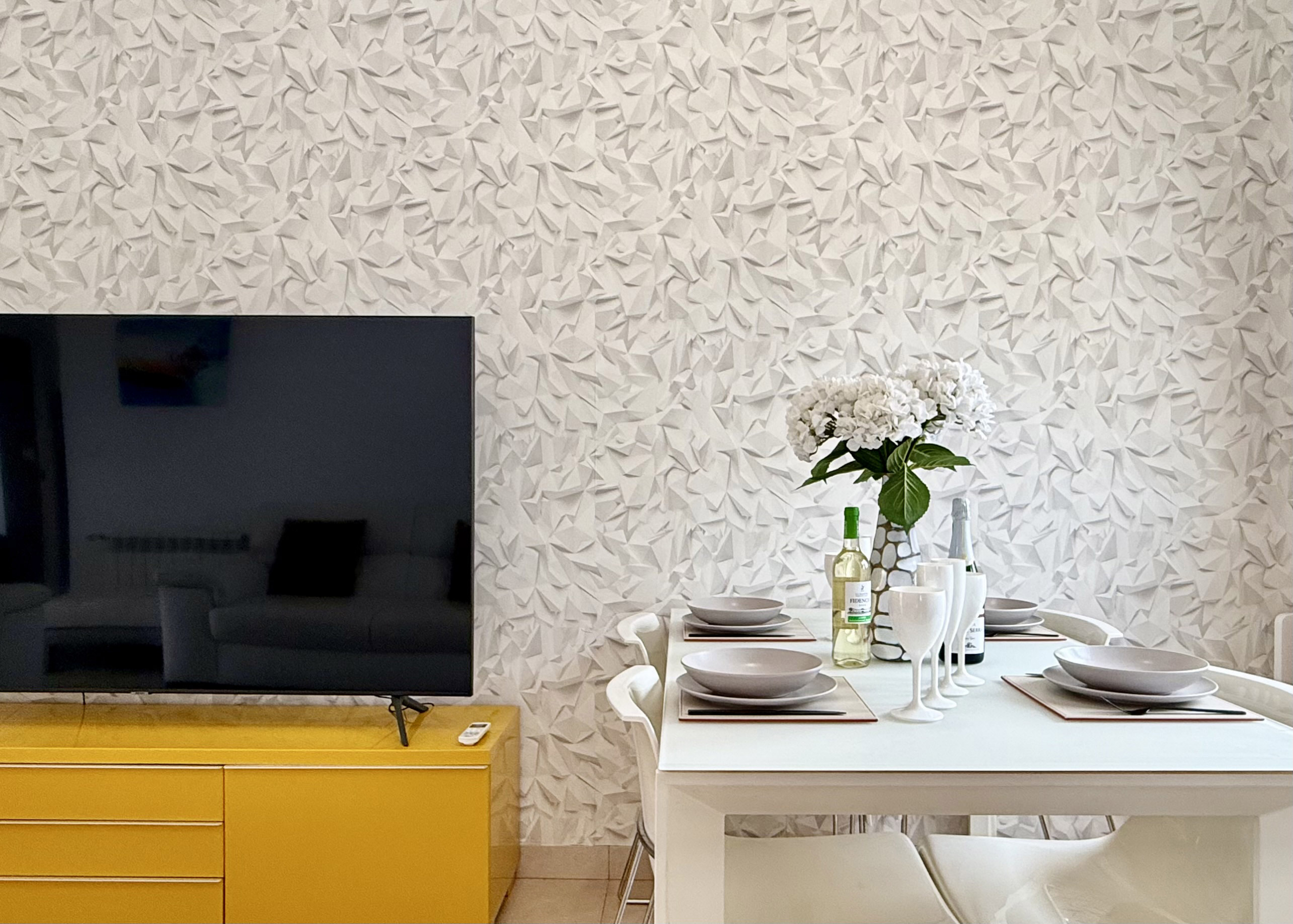 Modern living room in Rondella villa on Mar Menor Golf Resort