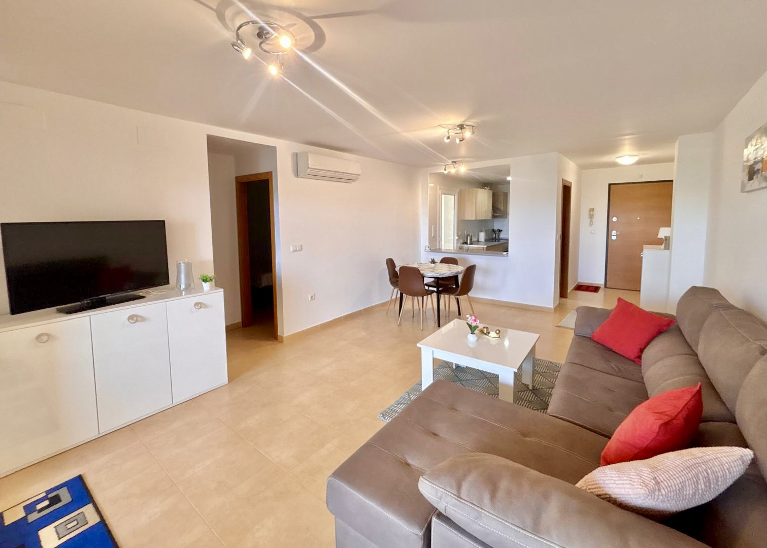 Golf View Boulevard Apartment 2-Bed on the Second Floor for Sale, Mar Menor Golf Resort. Golf Views & Key Ready. By Levante Properties.